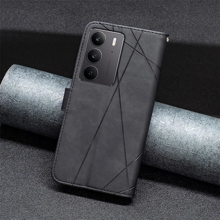 BINFEN COLOR BF05 For Realme C75 Case Leather Phone Cover Wallet Stand