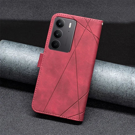 BINFEN COLOR BF05 For Realme C75 Case Leather Phone Cover Wallet Stand