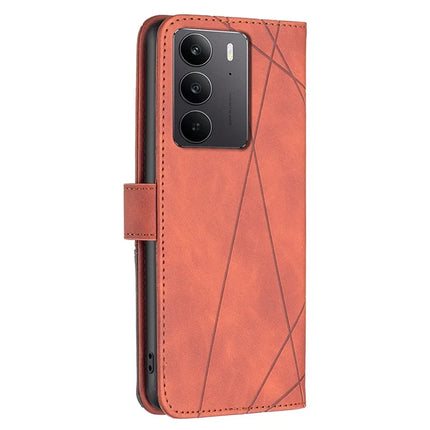 BINFEN COLOR BF05 For Realme C75 Case Leather Phone Cover Wallet Stand