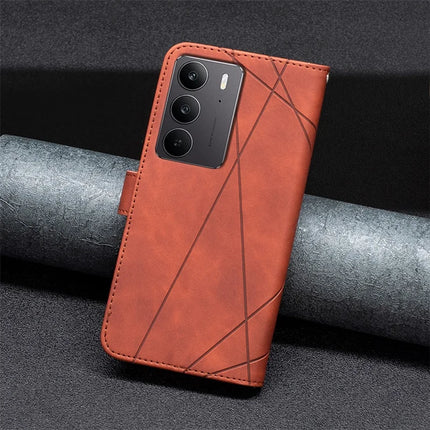 BINFEN COLOR BF05 For Realme C75 Case Leather Phone Cover Wallet Stand
