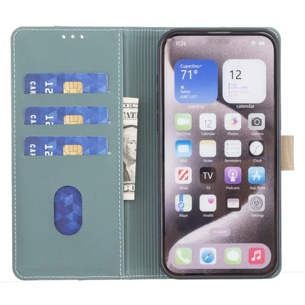 BINFEN COLOR BF33 for Realme C75 Leather Case Splicing Color RFID Blocking