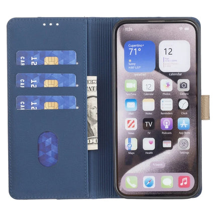 BINFEN COLOR BF33 for Realme C75 Leather Case Splicing Color RFID Blocking