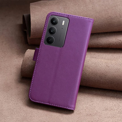 BINFEN COLOR BF17 For Realme C75 Case Wallet Folio Flip Leather Cover