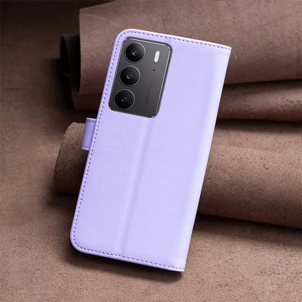 BINFEN COLOR BF17 For Realme C75 Case Wallet Folio Flip Leather Cover