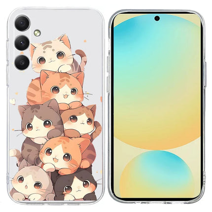For Samsung Galaxy A56 5G Case Pattern Printing Shockproof Soft TPU Phone Cover