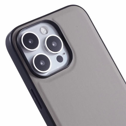 X-LEVEL For iPhone 16 Pro Max Phone Case Leather Coated PC TPU Back Cover with Metal Kickstand