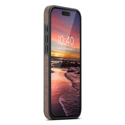 SUTENI G2 For iPhone 16 Pro Max Case Compatible with MagSafe Kickstand Denim Texture Leather Back Cover