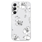 Line White Flower