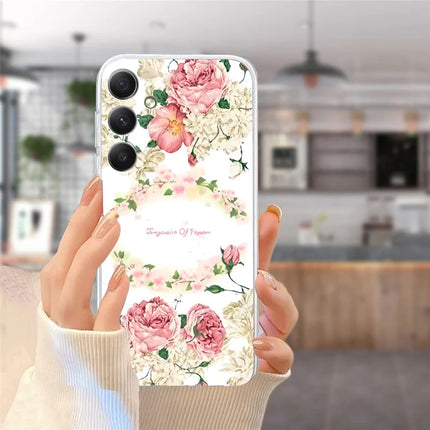 For Samsung Galaxy A56 5G Case Soft TPU Phone Back Cover Pattern Printing