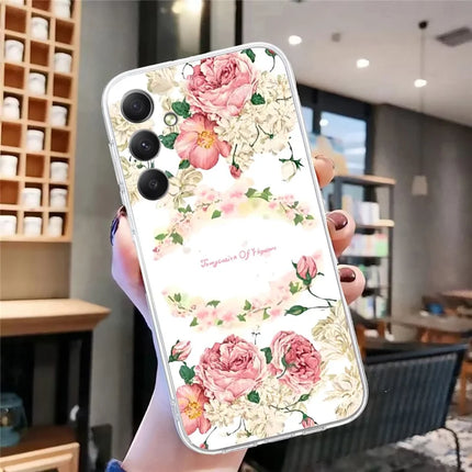 For Samsung Galaxy A56 5G Case Soft TPU Phone Back Cover Pattern Printing