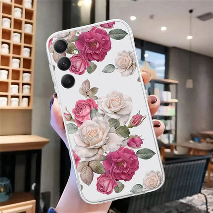 For Samsung Galaxy A56 5G Case Soft TPU Phone Back Cover Pattern Printing