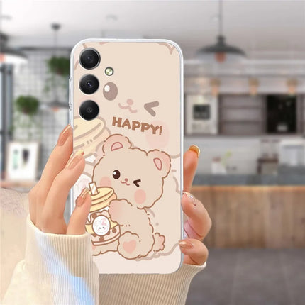 For Samsung Galaxy A56 5G Case Soft TPU Phone Back Cover Pattern Printing