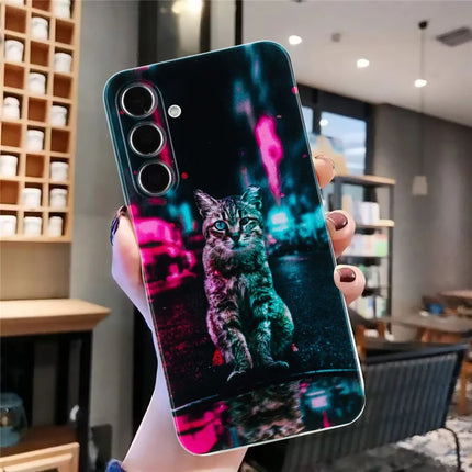 For Samsung Galaxy A36 5G Case Soft TPU Phone Back Cover Pattern Printing