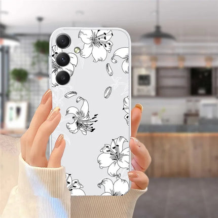 For Samsung Galaxy A36 5G Case Soft TPU Phone Back Cover Pattern Printing