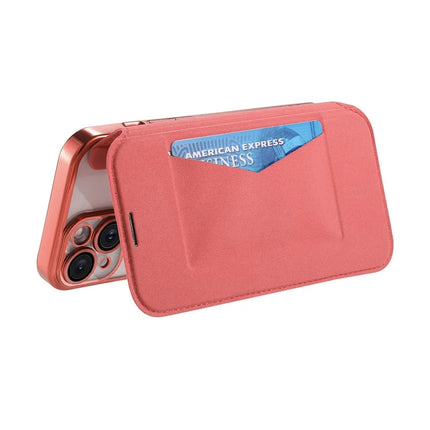 For iPhone 13 Pro Max Case Compatible with MagSafe Detachable Leather Phone Cover with Lens Film