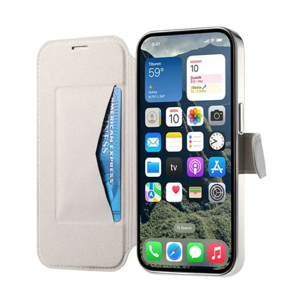 For iPhone 13 Pro Max Case Compatible with MagSafe Detachable Leather Phone Cover with Lens Film