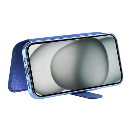 For iPhone 13 Case Compatible with MagSafe Detachable Leather Phone Cover with Lens Film