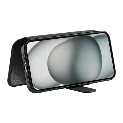 For iPhone 13 Case Compatible with MagSafe Detachable Leather Phone Cover with Lens Film