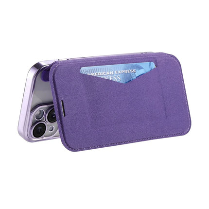 For iPhone 14 Case Compatible with MagSafe Detachable Leather Phone Cover with Lens Film