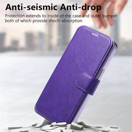 For iPhone 14 Case Compatible with MagSafe Detachable Leather Phone Cover with Lens Film