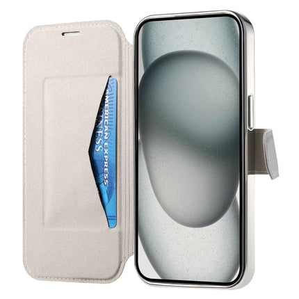 For iPhone 14 Case Compatible with MagSafe Detachable Leather Phone Cover with Lens Film