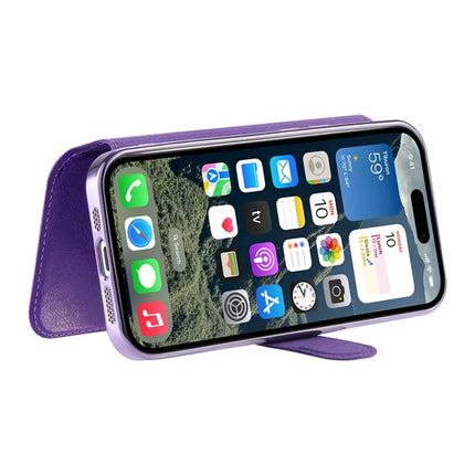 For iPhone 15 Pro Max Case Compatible with MagSafe Detachable Leather Phone Cover with Lens Film