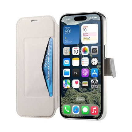 For iPhone 15 Pro Max Case Compatible with MagSafe Detachable Leather Phone Cover with Lens Film