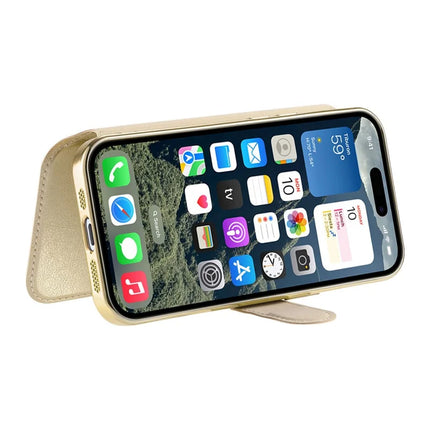 For iPhone 15 Pro Max Case Compatible with MagSafe Detachable Leather Phone Cover with Lens Film