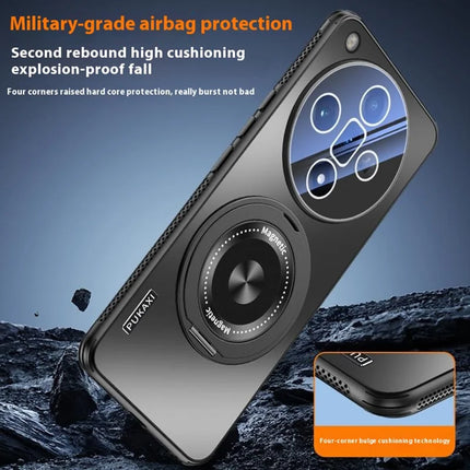 For Oppo Find X7 5G Case Compatible with MagSafe Kickstand TPU PC Heat Dissipation Phone Cover
