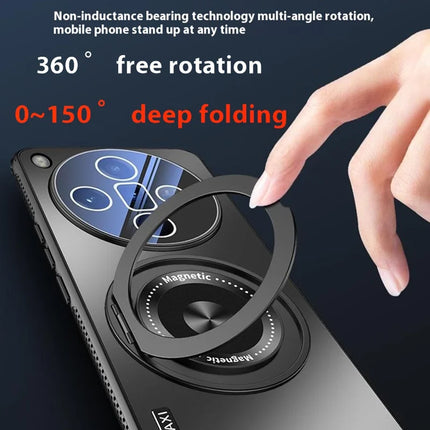 For Oppo Find X7 5G Case Compatible with MagSafe Kickstand TPU PC Heat Dissipation Phone Cover