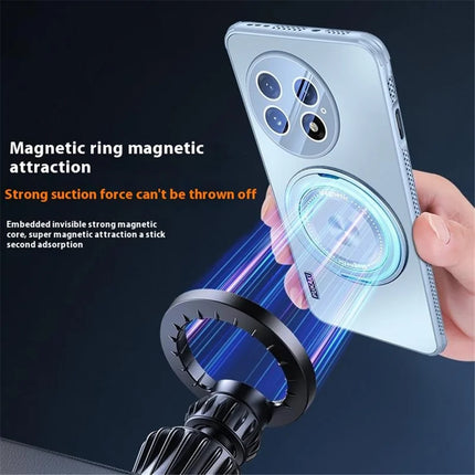 For OnePlus 13 Case Compatible with MagSafe Kickstand TPU PC Heat Dissipation Phone Cover