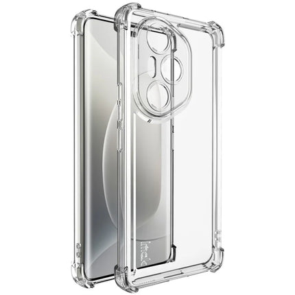 IMAK UX-4 Series For Honor 300 Ultra Case Straight Frame Four Corner Shockproof Clear TPU Cover