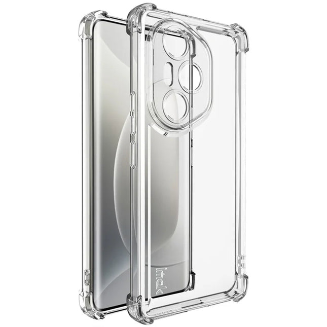 IMAK UX-4 Series For Honor 300 Ultra Case Straight Frame Four Corner Shockproof Clear TPU Cover