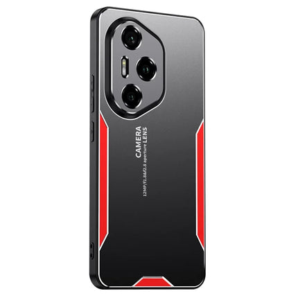 For Honor 300 Pro Phone Case Aluminium Alloy TPU PC Back Cover - Red