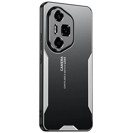 For Honor 300 Ultra Phone Case Aluminium Alloy TPU PC Back Cover - Silver