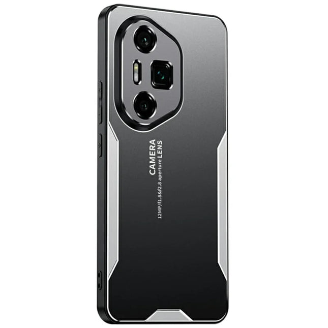 For Honor 300 Ultra Phone Case Aluminium Alloy TPU PC Back Cover - Silver