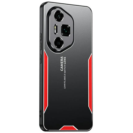 For Honor 300 Ultra Phone Case Aluminium Alloy TPU PC Back Cover - Red