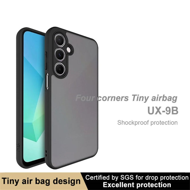 IMAK UX-9B Series For Samsung Galaxy A16 5G  /  4G Case Tiny Airbag PC+TPU Matte Phone Cover