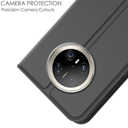 For Huawei Mate 70 Pro / 70 Pro+ Case PU Leather Phone Cover with Card Holder Stand Magnetic Closure