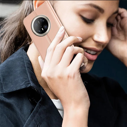 For Huawei Mate 70 Pro / 70 Pro+ Case PU Leather Phone Cover with Card Holder Stand Magnetic Closure