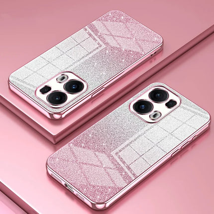 For Oppo Reno13 Pro 5G Case Electroplating Gradient Glitter TPU Phone Cover