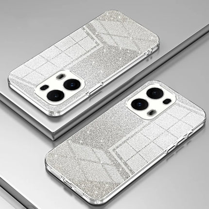 For Oppo Reno13 Pro 5G Case Electroplating Gradient Glitter TPU Phone Cover