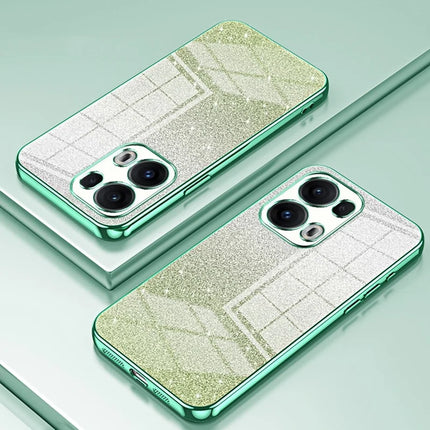 For Oppo Reno13 Pro 5G Case Electroplating Gradient Glitter TPU Phone Cover