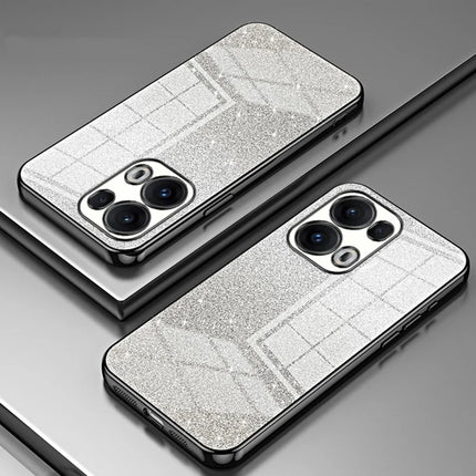 For Oppo Reno13 Pro 5G Case Electroplating Gradient Glitter TPU Phone Cover