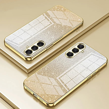 For Samsung Galaxy A26 5G Case Electroplating Gradient Glitter TPU Phone Cover