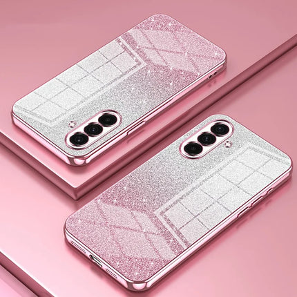 For Samsung Galaxy A36 5G Case Electroplating Gradient Glitter TPU Phone Cover