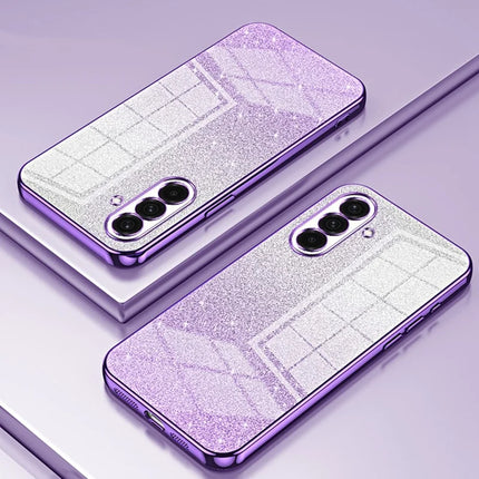 For Samsung Galaxy A36 5G Case Electroplating Gradient Glitter TPU Phone Cover