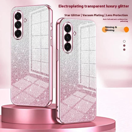 For Samsung Galaxy A36 5G Case Electroplating Gradient Glitter TPU Phone Cover