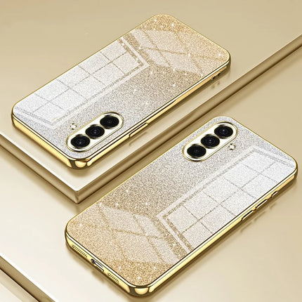 For Samsung Galaxy A36 5G Case Electroplating Gradient Glitter TPU Phone Cover