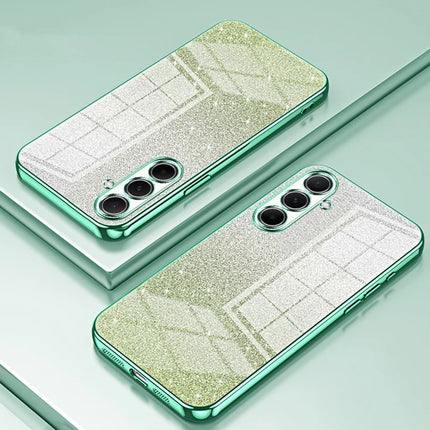 For Samsung Galaxy A56 5G Case Electroplating Gradient Glitter TPU Phone Cover